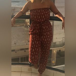 Urban Outfitters strapless jumpsuit